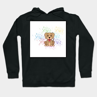 Cute Brown Dog Hoodie